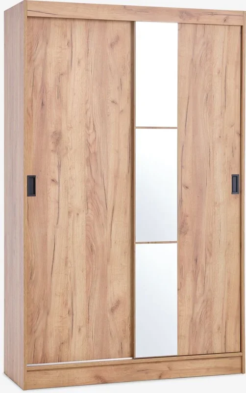 Armario ODDER 120×201 con espejo color roble salvaje natural