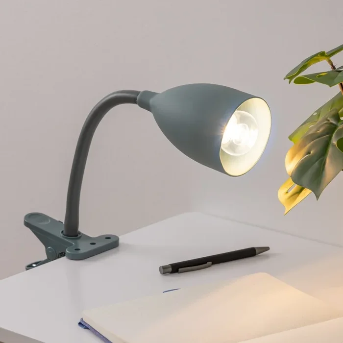 Atmosphera – Lámpara con clip SILY 1xE14/7W/230V Verde