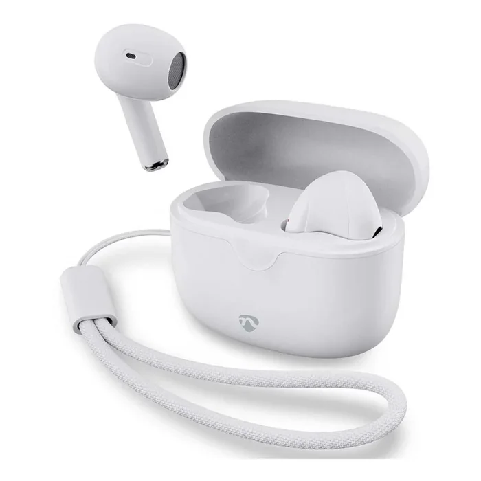 Auriculares inalámbricos 250 mAh + 2x 30 mAh blanco