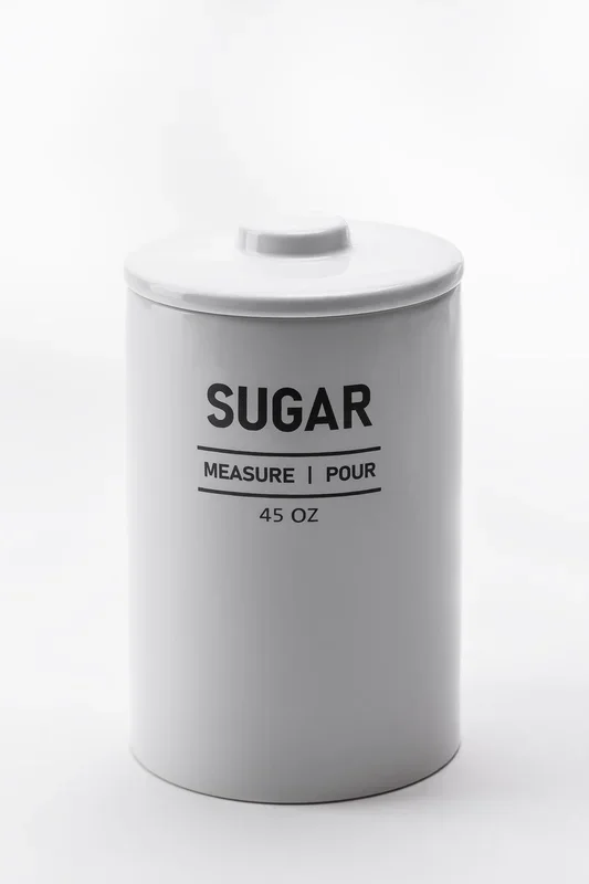 Azucarera en Cerámica Yorts Blanco – SKLUM