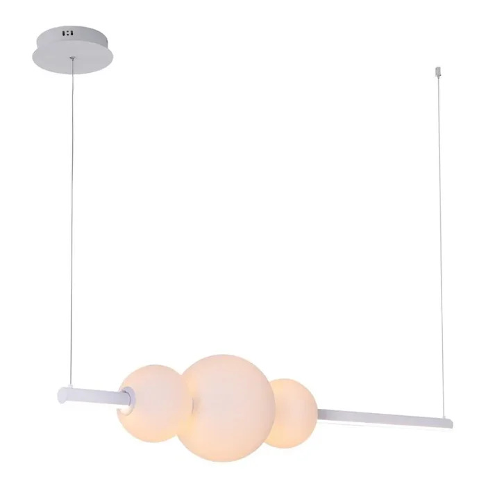 Azzardo AZ4426 – Lámpara de araña LED regulable SANDRA LED/48W/230V blanco