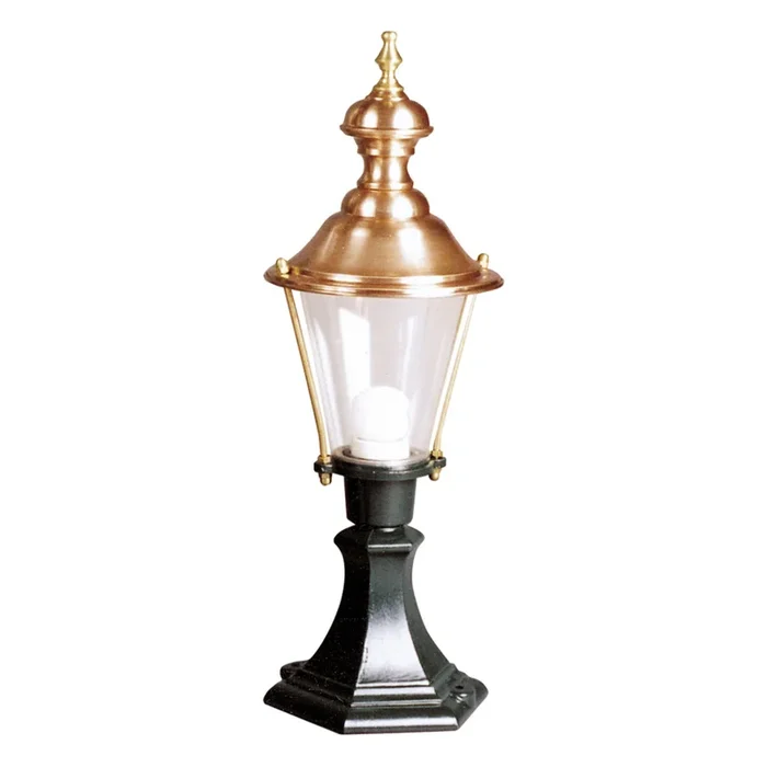 Baliza Luuk, negra/cobre, altura 56 cm
