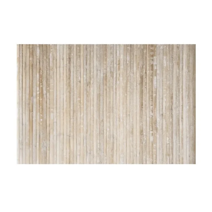 BAMBOO COOL – Alfombra Bambú Yeso, sin ribete y antideslizante, 140X200cm