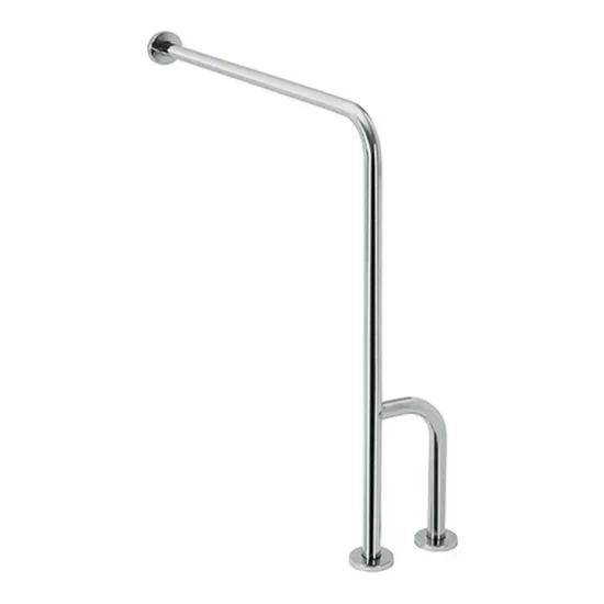 Barra de apoyo 23×86,6 cm acero inoxidable/plateado