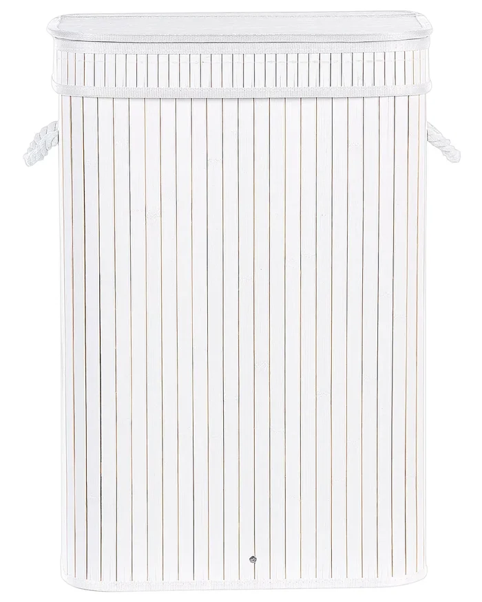 Basket KALUTARA Bamboo Wood White 72 L