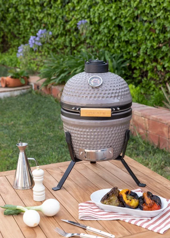 BBQ KAMADO – Barbacoa ahumadora de cerámica