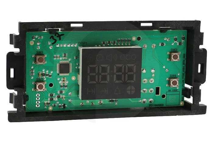 Beko pantalla del temporizador digital (reloj del módulo de control) horno 267000547