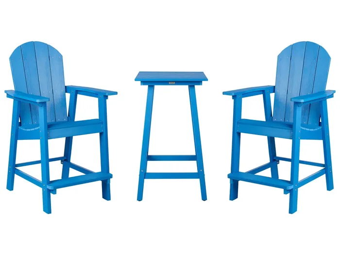 Bistro Set ADIRONDACK Blue