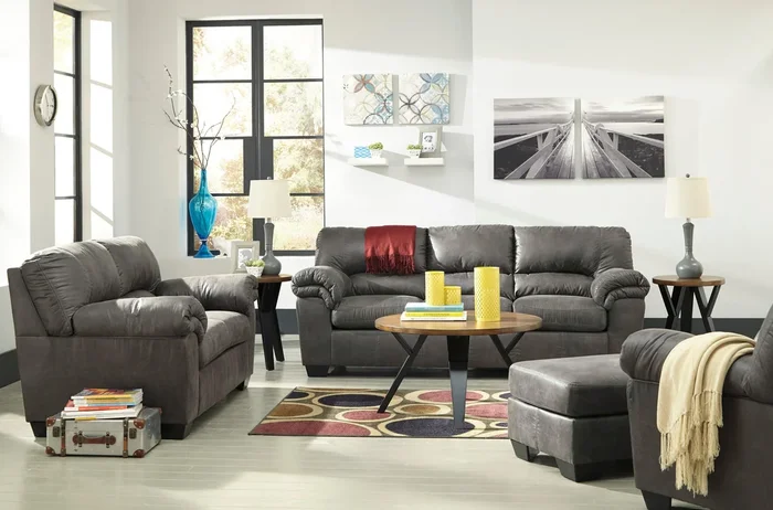 Bladen Slate Sofa and Loveseat