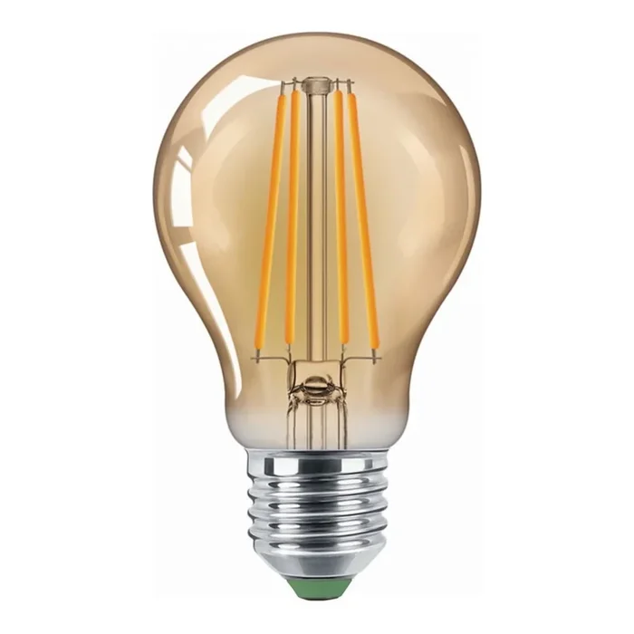 Bombilla LED CLASIC AMBER A60 E27/9W/230V 2200K – Brilagi