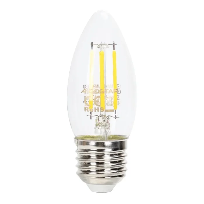 Bombilla LED regulable VINTAGE C35 E27/4W/230V 6500K – Aigostar