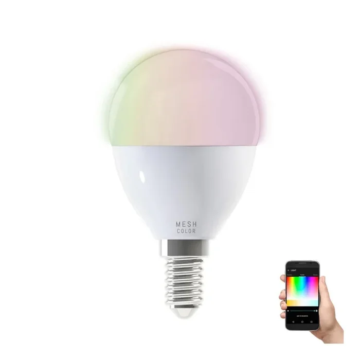 Bombilla LED RGB CONNECT P50 E14/5W/230V 2700K – Eglo