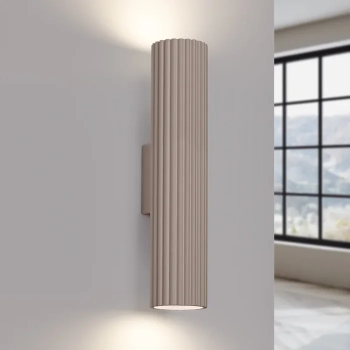 Brilagi – Aplique CRESTO 2xGU10/10W/230V 30 cm taupe