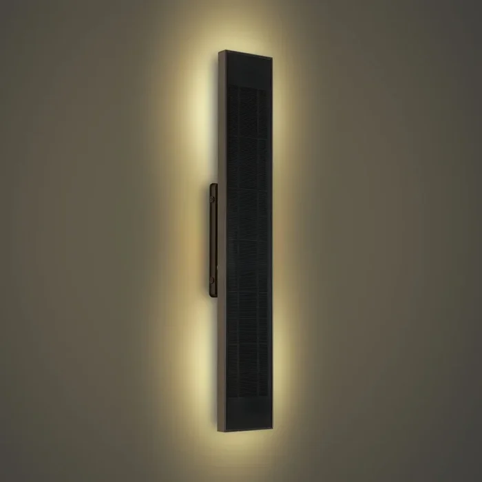 Brilagi – Aplique solar de pared LED regulable SUN LED/4W/230V 60 cm 4000 mAh IP44