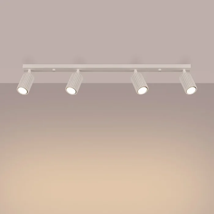 Brilagi – Foco CRESTO 4xGU10/10W/230V color crema
