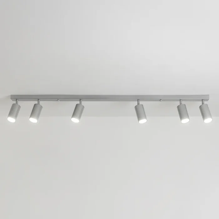 Brilagi – Foco de baño SELE 6xGU10/30W/230V IP44 plata