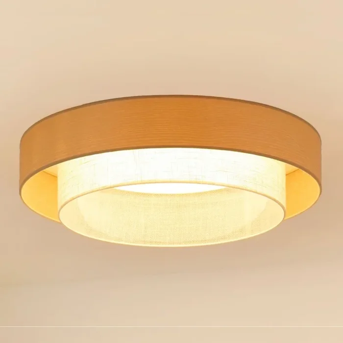 Brilagi – Lámpara de techo LED ARIZONA BOHO LED/26W/230V Ø 60 cm beige