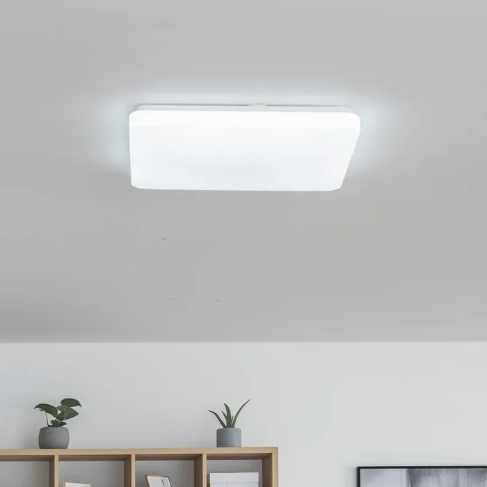 Brilagi – Lámpara de techo LED regulable OPAL LED/24W/230V 37,5×37,5 cm 3000/4000/6500K + mando a distancia