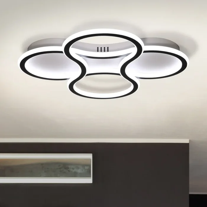 Brilagi – Lámpara de techo LED regulable ORELLI LED/53W/230V Ø 51 cm 3000-6000K + control remoto