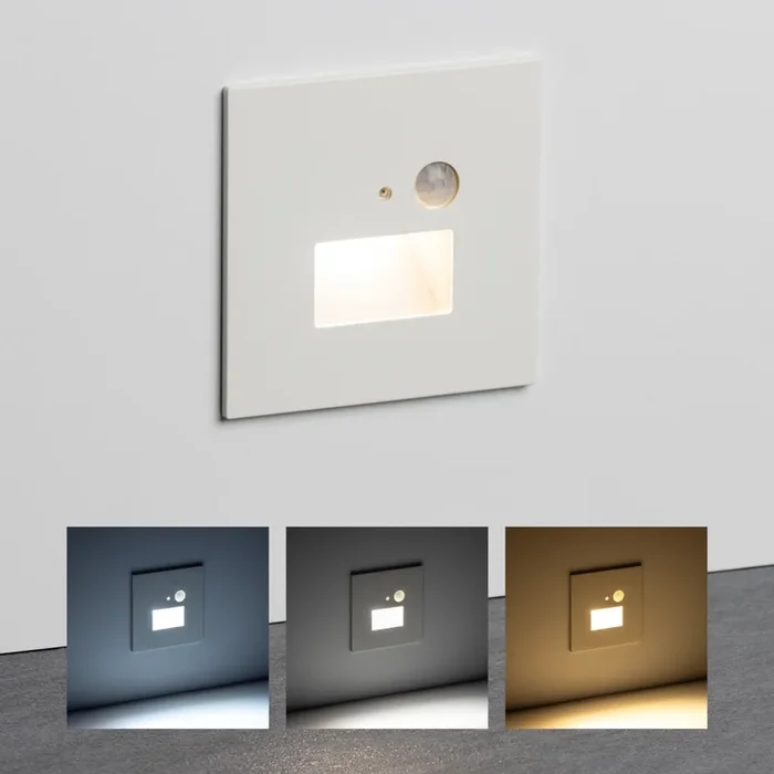 Brilagi – LED Luz de escaleras con sensor de movimiento JACK LED/1,5W/230V 3000K/4000K/6500K blanco