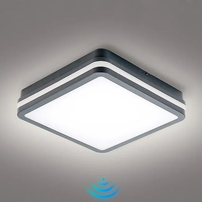 Brilagi – LED Luz exterior con sensor de movimiento BENE LED/24W/230V 26×26 cm antracita IP54