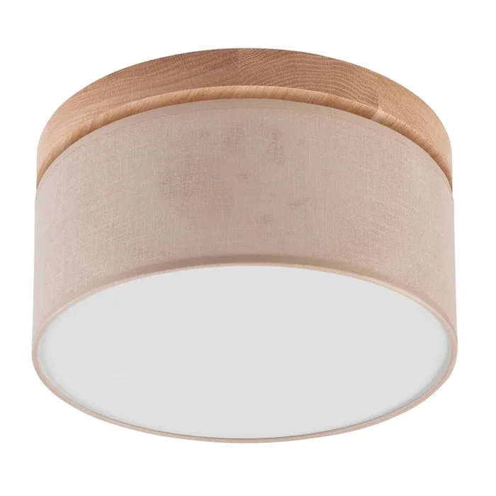 Brilagi – LED Plafón BELLADONNA 1xE27/15W/230V d. 30 cm beige/roble