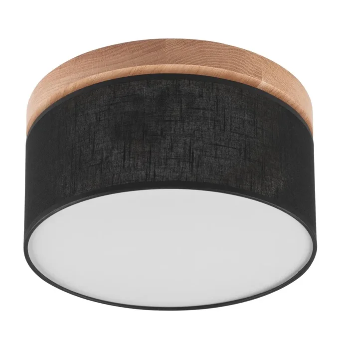 Brilagi – LED Plafón BELLADONNA 1xE27/15W/230V d. 30 cm negro/roble