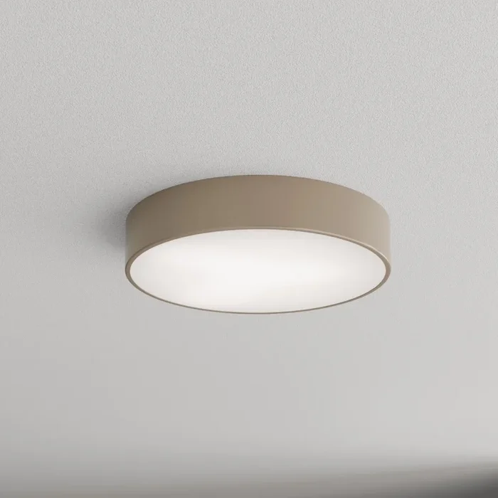 Brilagi – Plafón de baño CLARE 3xE27/24W/230V diá. 40 cm IP54 beige