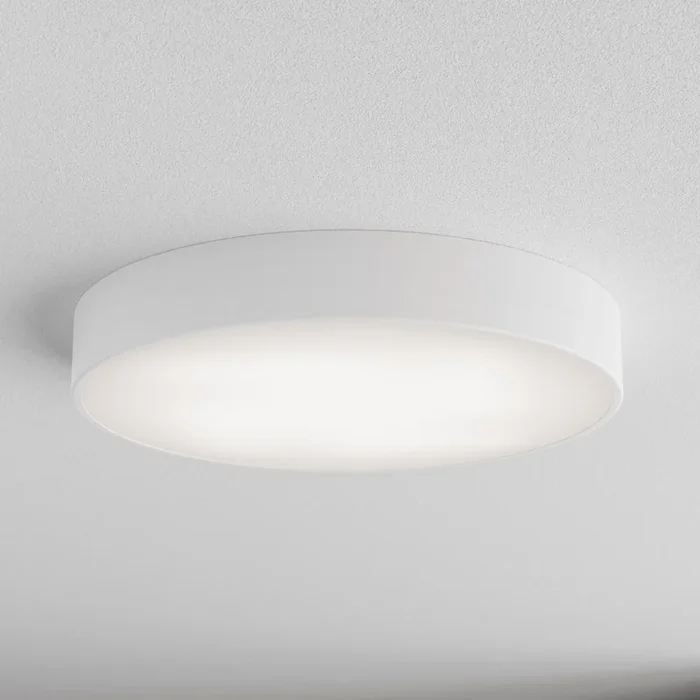 Brilagi – Plafón de techo para baño CLARE 4xE27/24W/230V Ø 50 cm IP54 blanco
