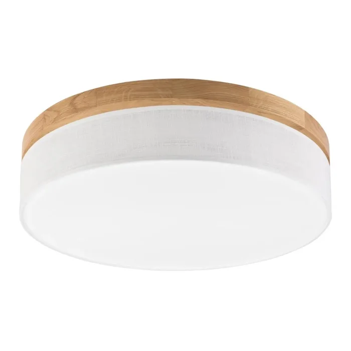 Brilagi – Plafón LED BELLADONNA LED/36W/230V Ø 50 cm blanco/roble
