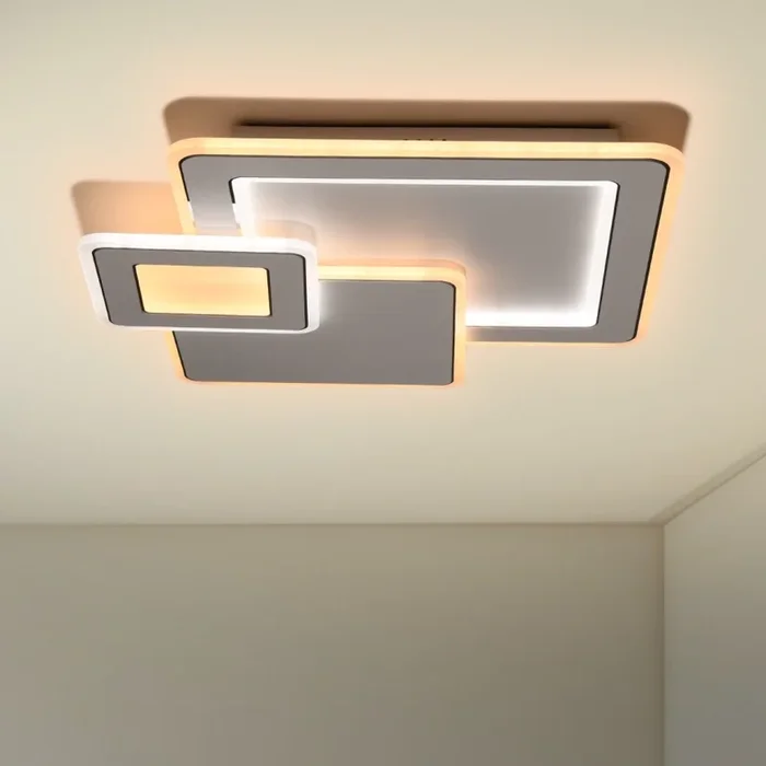 Brilagi – Plafón LED regulable MODERN LED/93W/230V 2700-6500K 48,5×48,5 cm + control remoto