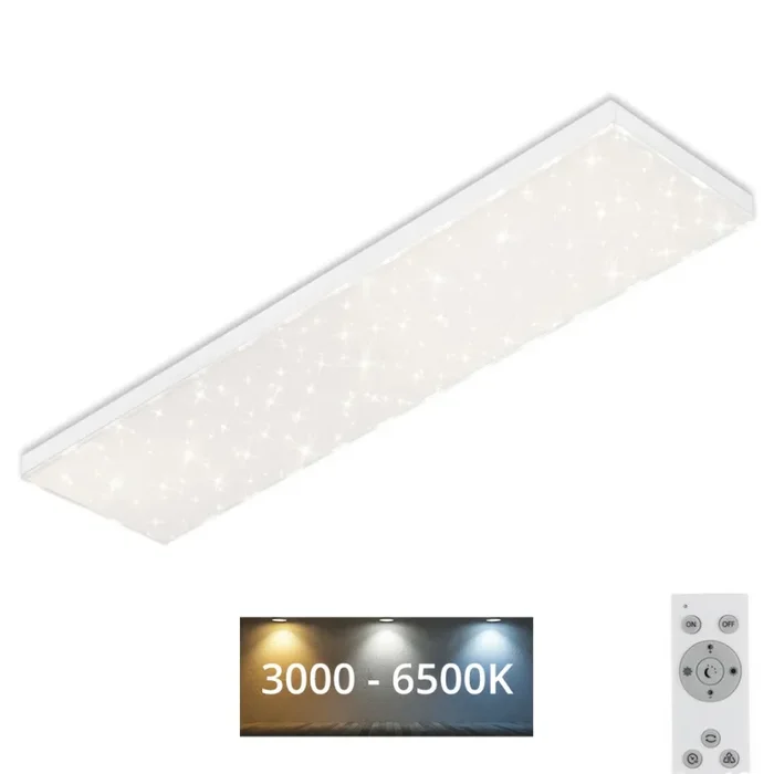 Brilo – Plafón LED regulable STARRY SKY LED/24W/230V 3000-6500K + control remoto