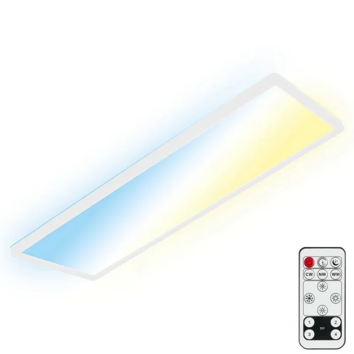 Briloner 7403-016 – Plafón LED regulable SLIM LED/23W/230V 2700-6500K + control remoto
