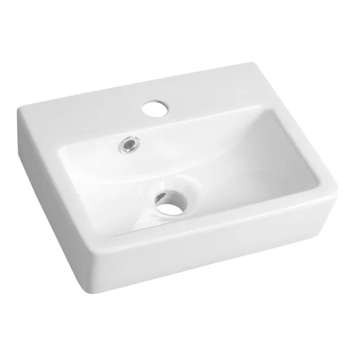 Bruckner – Lavabo NOAM 37,5×28 cm cerámica/blanco