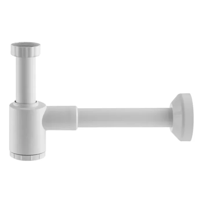 Bruckner – Sifón de lavabo CRONO DN32 blanco
