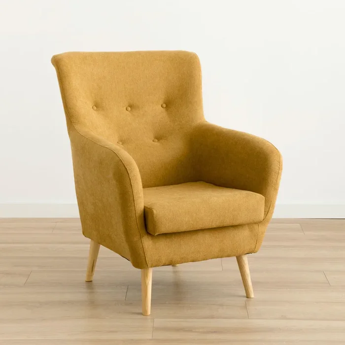 Butaca mostaza Orsay Mostaza – Kenay Home