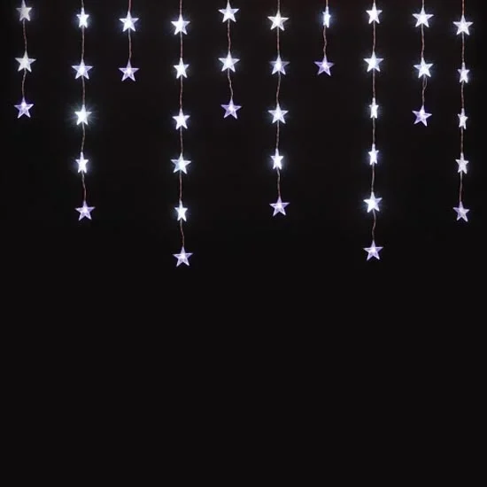 Cadena de Navidad 50xLED 6,35m blanco frío