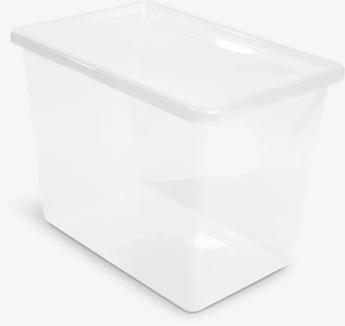 Caja BASIC BOX 80L con tapa transparente