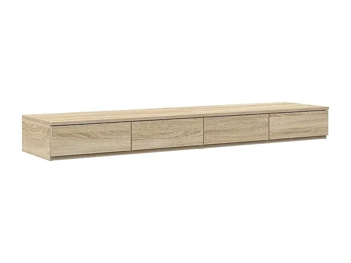 Cajones de cama con cajón Roble Sonoma 150×36.5×16.5 cm