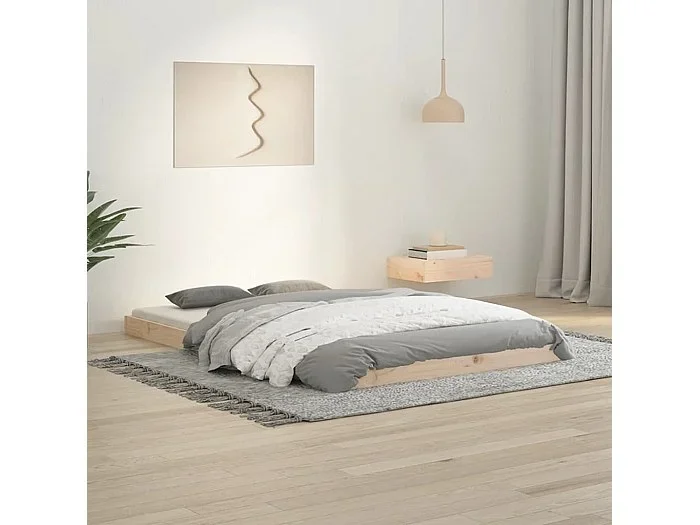 Cama 120×190 cm madera maciza de pino ES34400