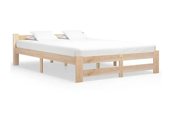 Cama 120×200 cm de madera maciza de pino ES82184