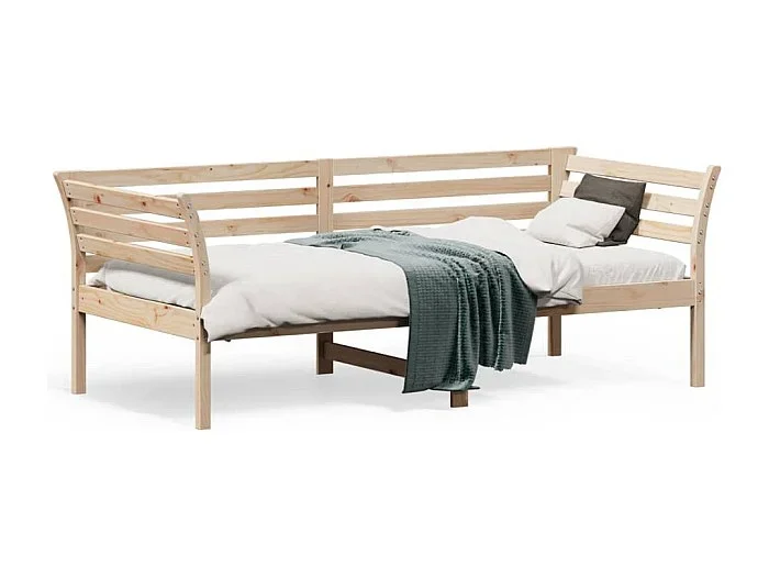 Cama -75×190 cm de madera maciza de pino YOE53411