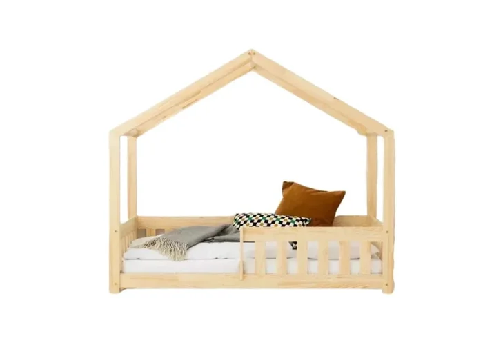 Cama cabaña infantil de madera RMP Mila – 120x200cm