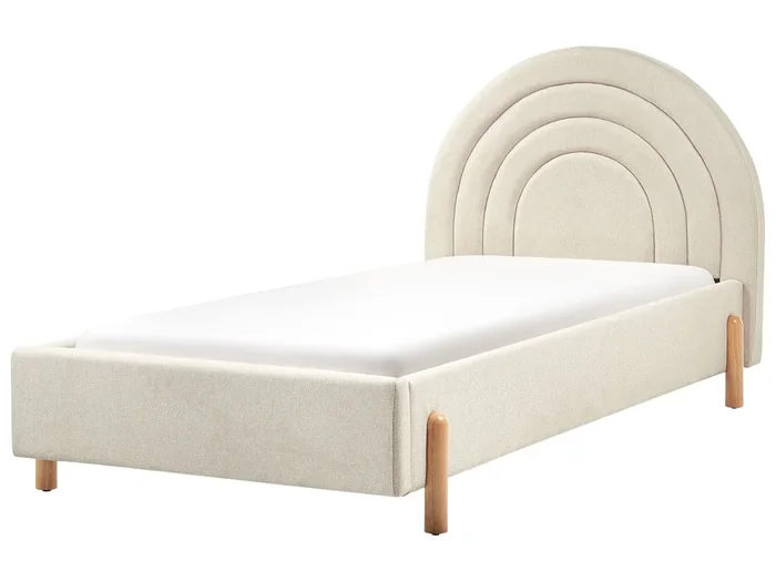 Cama infantil Tela ANET 90 x 200 cm Beige