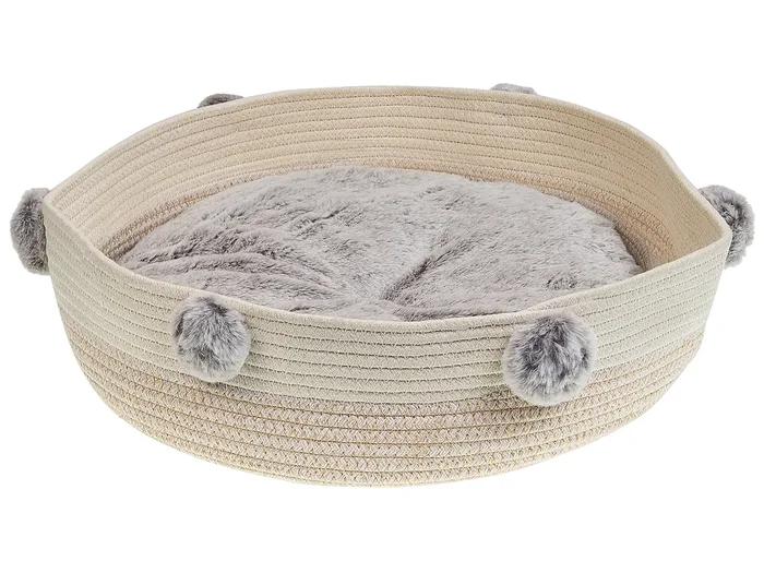 Cama para mascotas ORTACA Algodón Beige claro