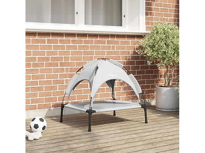 Cama para perro Gris plata s Acero