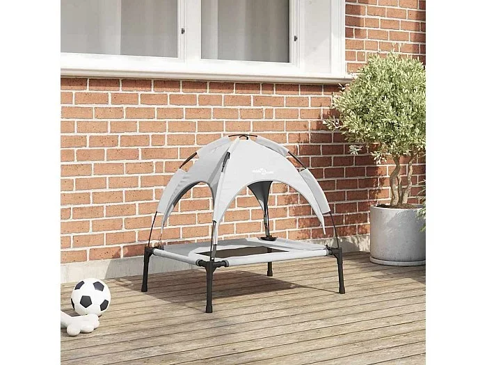 Cama para perro Plateado s Acero