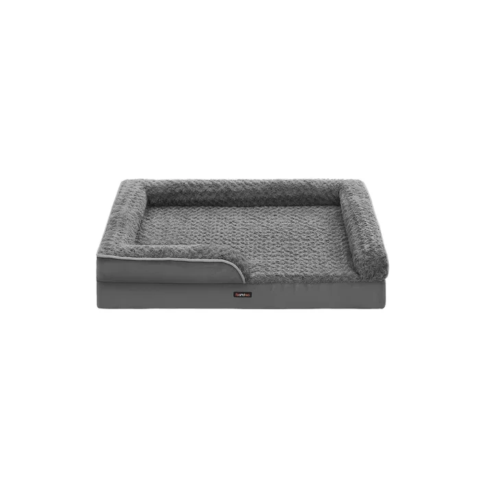 Cama Perro Grande 106 x 81 x 18 cm Gris Pizarra-Feandrea