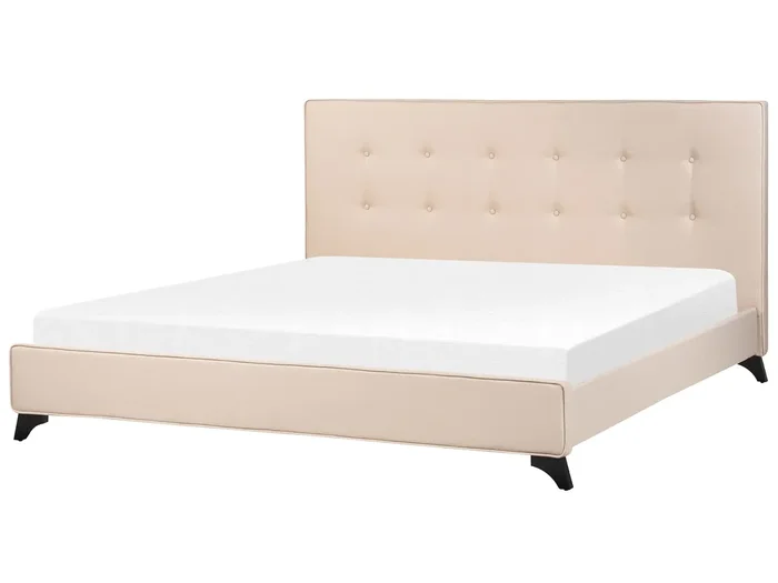 Cama Tela AMBASSADOR 180 x 200 cm Beige