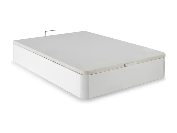 Canapé abatible 160×200 cm Gran Capacidad, Color Blanco